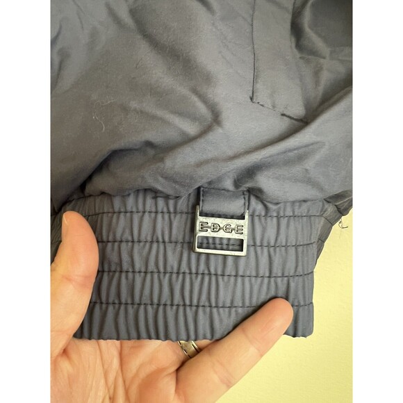 Vtg 80s Inside Edge‎ Red Grey Snow Ski Colorblock Down Jacket Coat Men’s XL - Picture 8 of 11